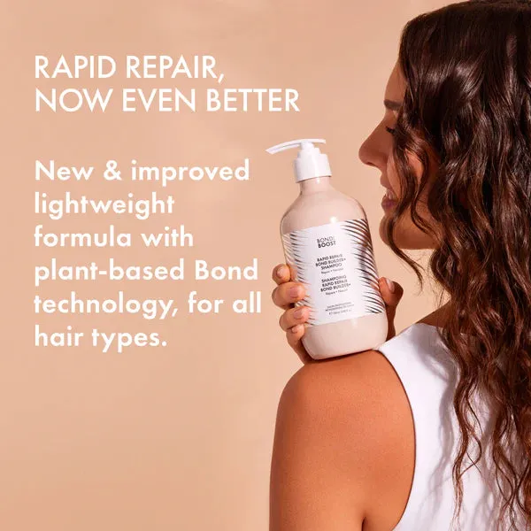 BondiBoost Rapid Repair Bond Builder  Shampoo, Leave-In Mask & Oil Trio