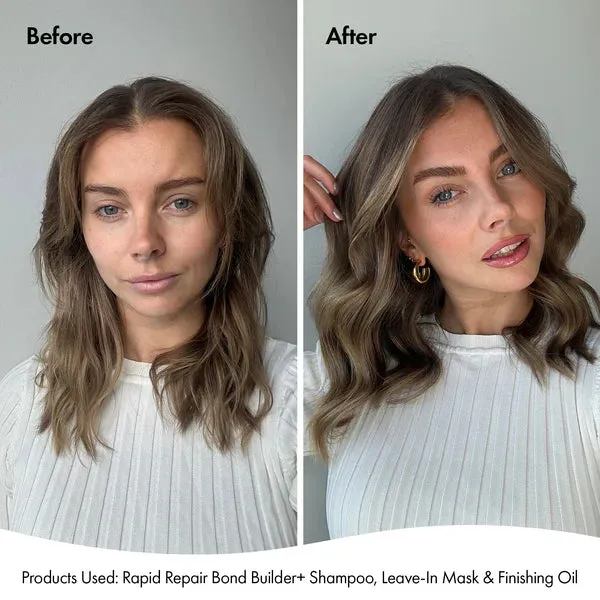 BondiBoost Rapid Repair Bond Builder  Shampoo, Leave-In Mask & Oil Trio