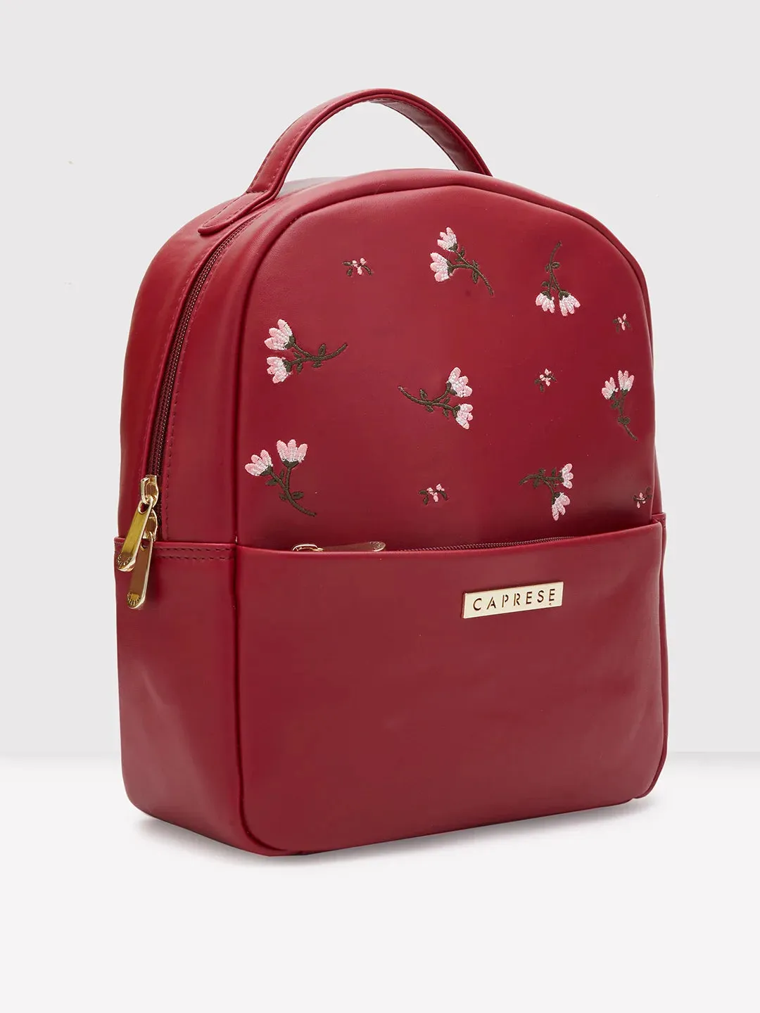 Caprese Dara Backpack Medium Maroon