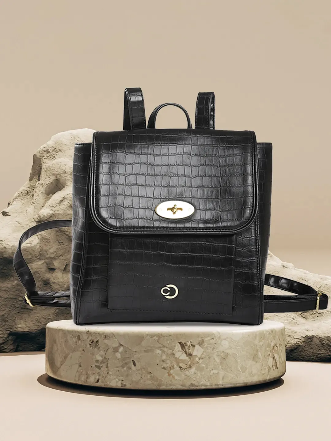 Caprese Treza Backpack Medium Black