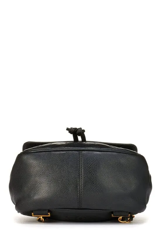 CHANEL,  Black Caviar 3 'CC' Backpack Medium, Black