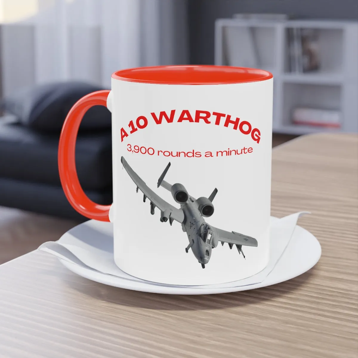Coffee Mug  ( A10 Warthog ) Military Style