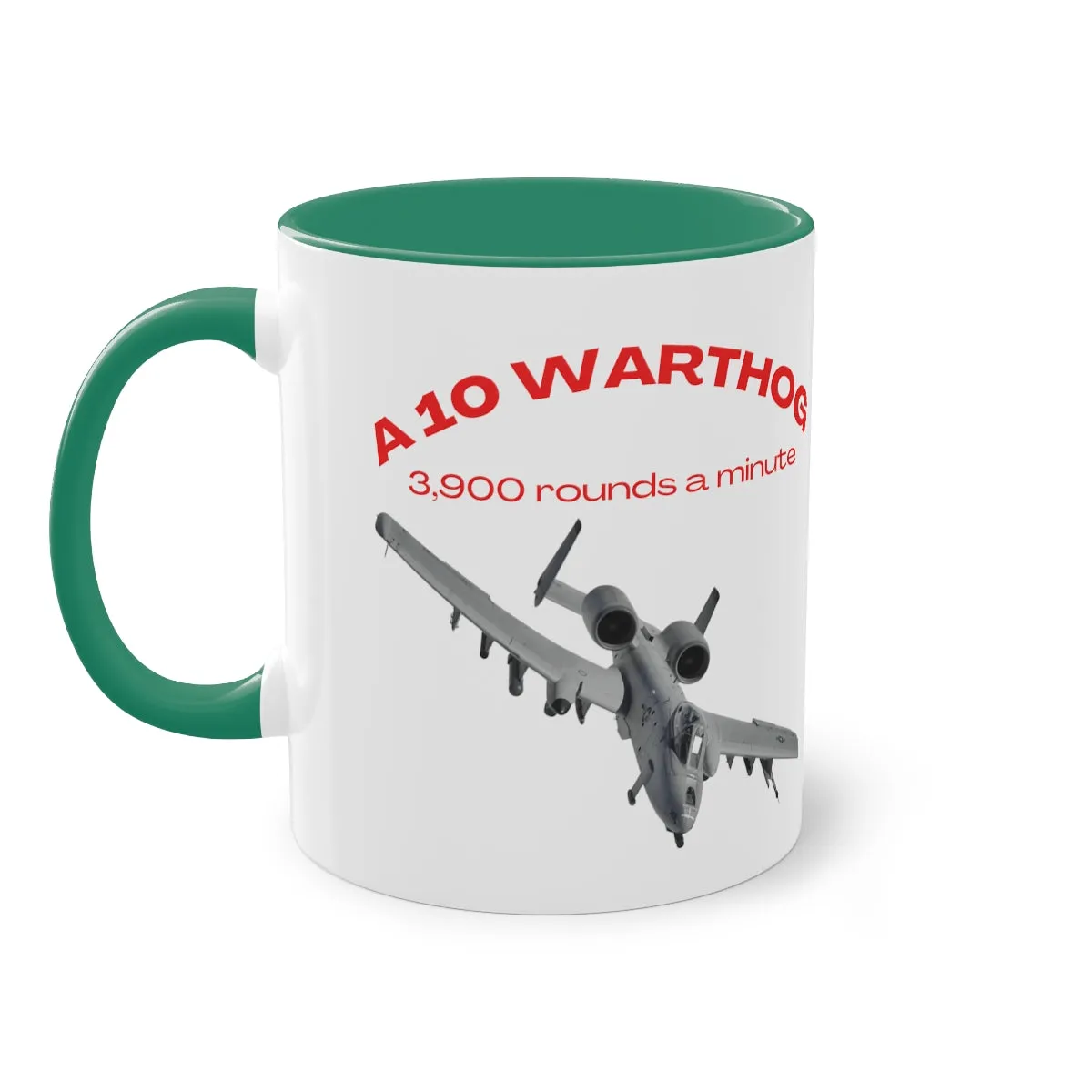 Coffee Mug  ( A10 Warthog ) Military Style