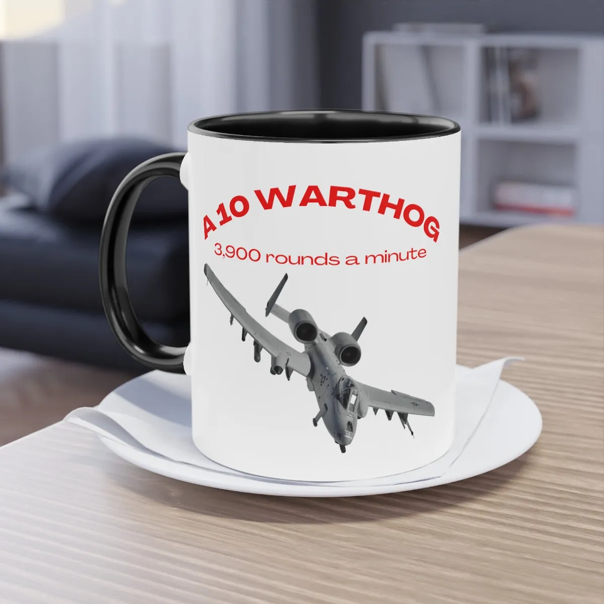 Coffee Mug  ( A10 Warthog ) Military Style