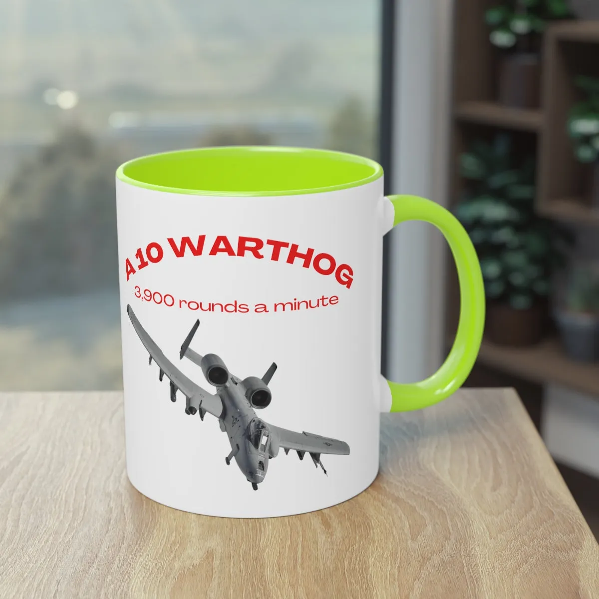 Coffee Mug  ( A10 Warthog ) Military Style