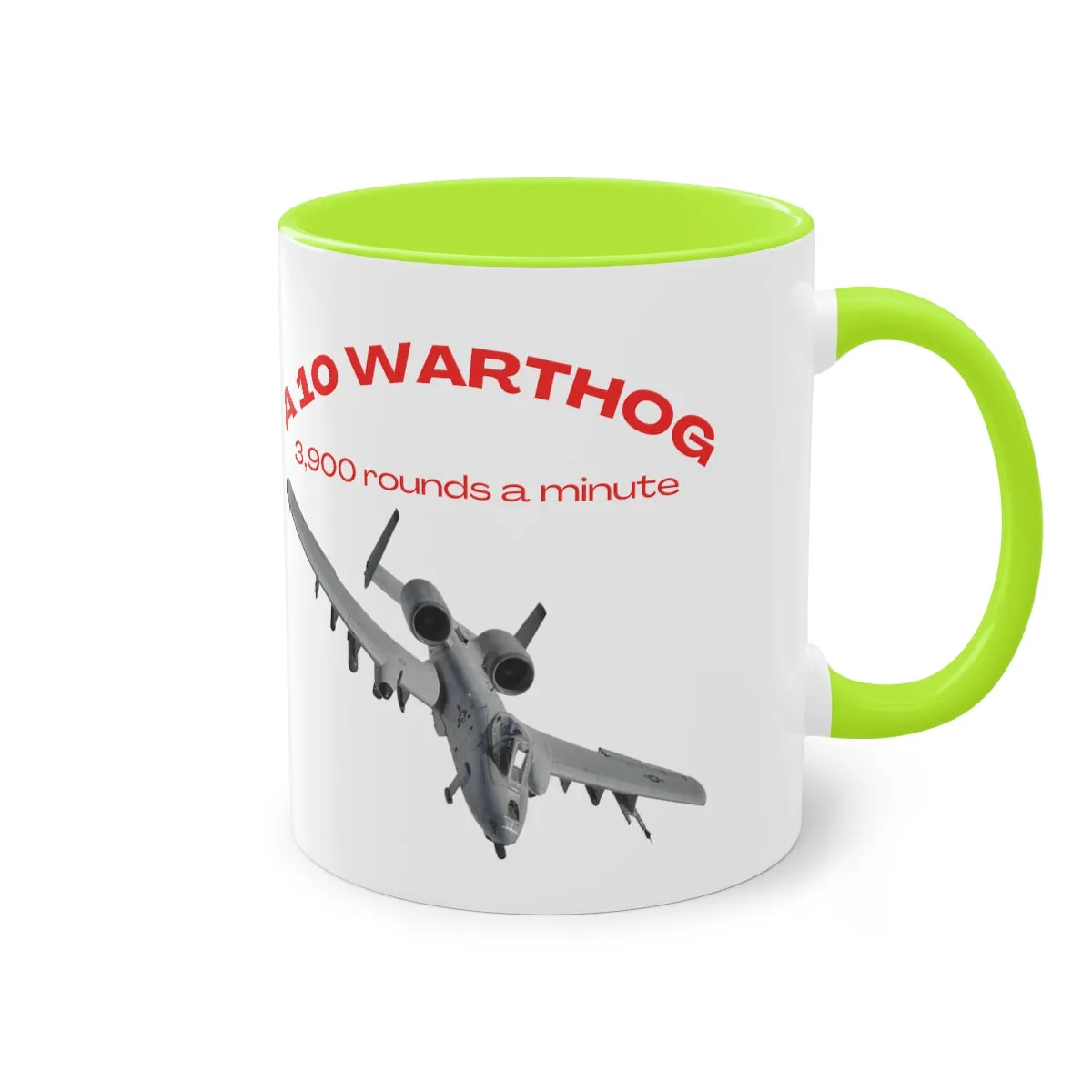 Coffee Mug  ( A10 Warthog ) Military Style