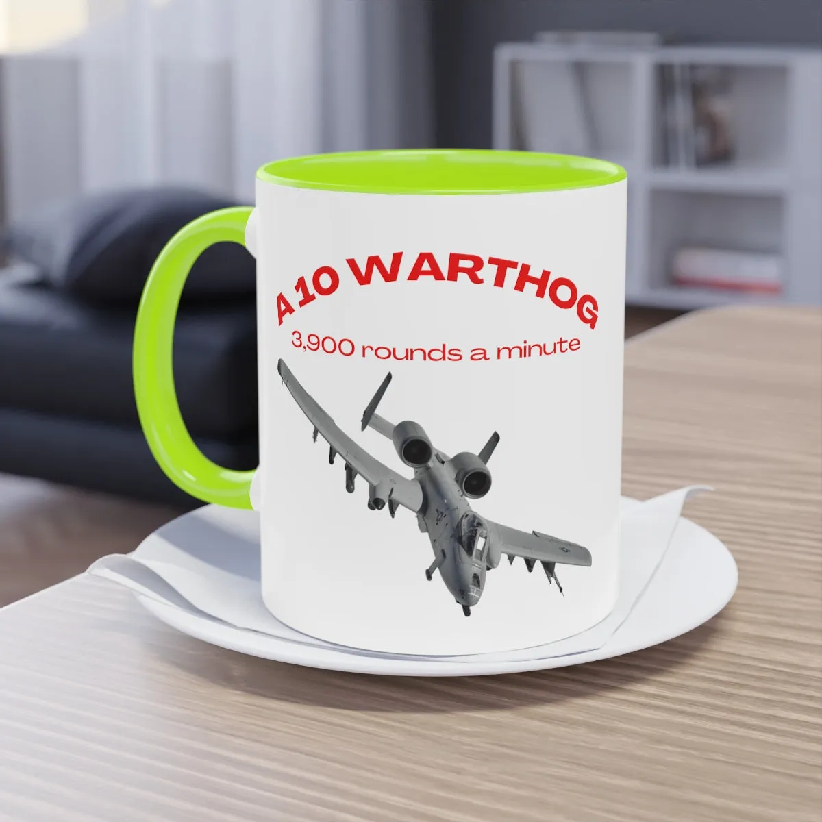 Coffee Mug  ( A10 Warthog ) Military Style