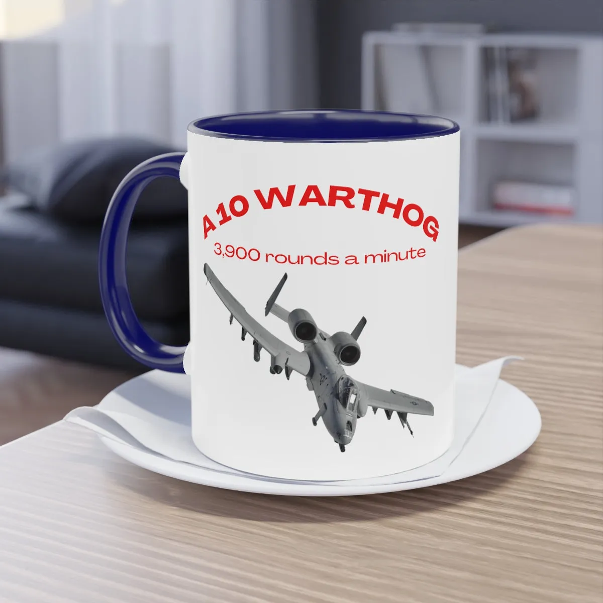 Coffee Mug  ( A10 Warthog ) Military Style