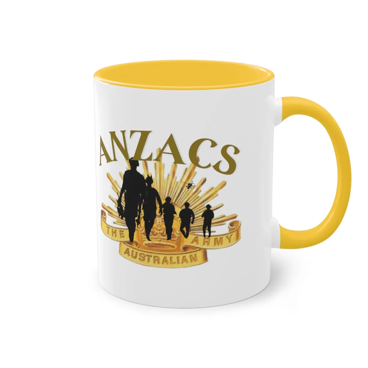Coffee Mug  ( ANZACS ) Military Style