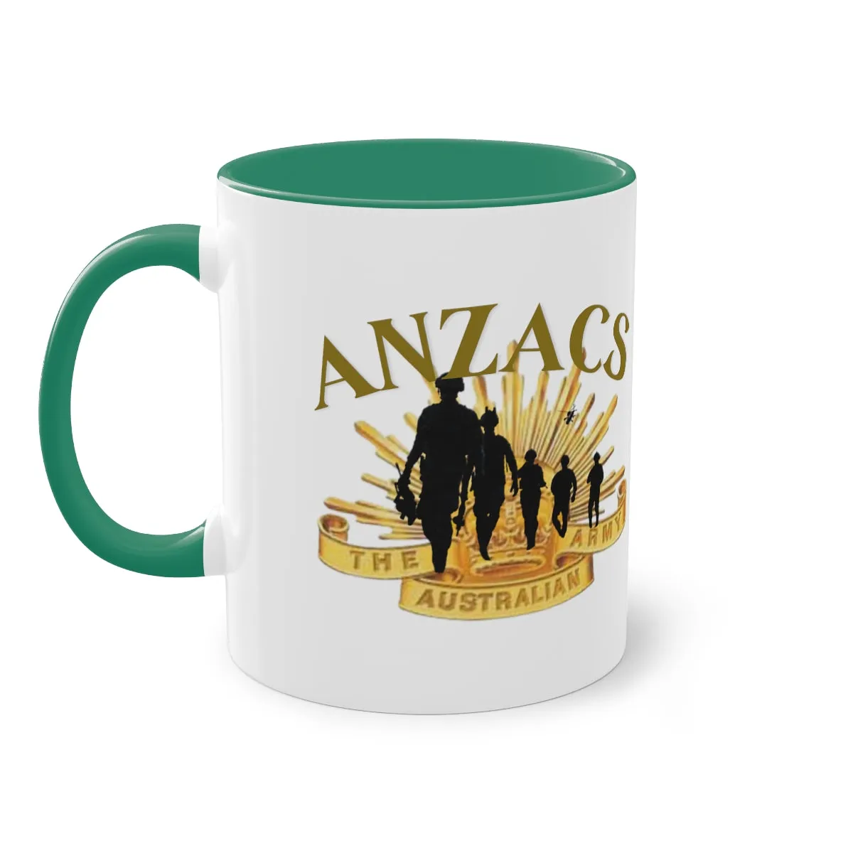 Coffee Mug  ( ANZACS ) Military Style