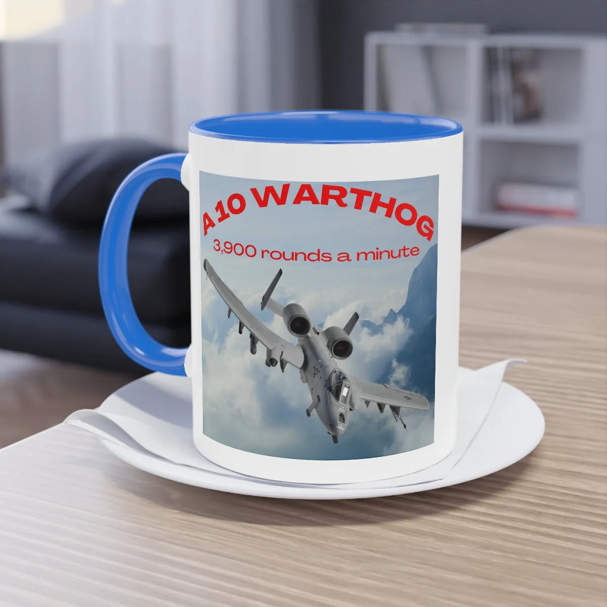 Coffee Mug  ( F-10 Warthog 1 ) Military Style