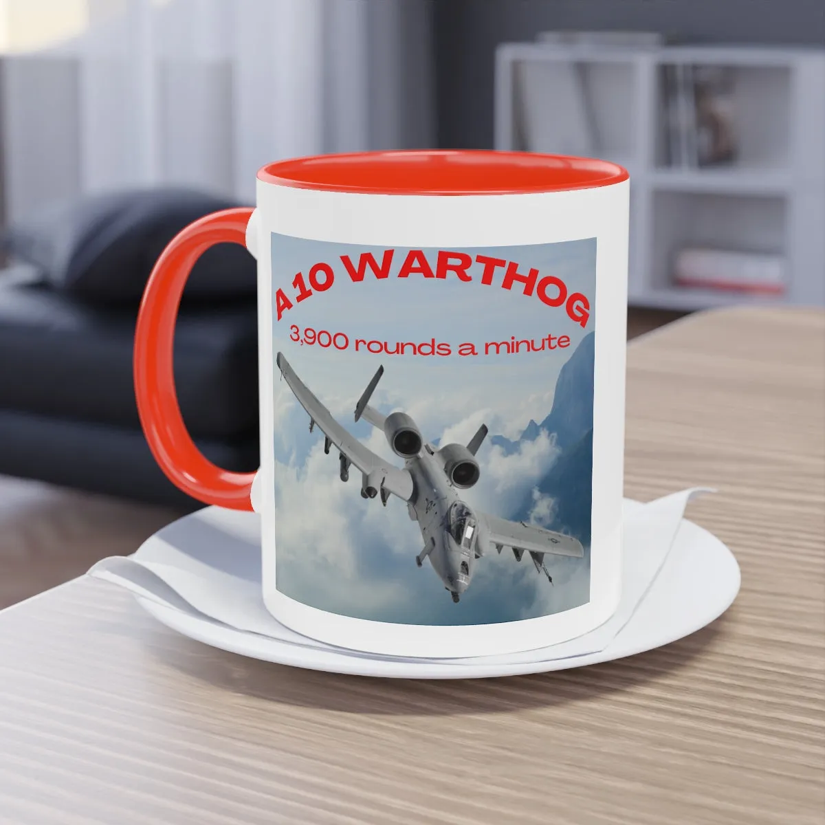 Coffee Mug  ( F-10 Warthog 1 ) Military Style