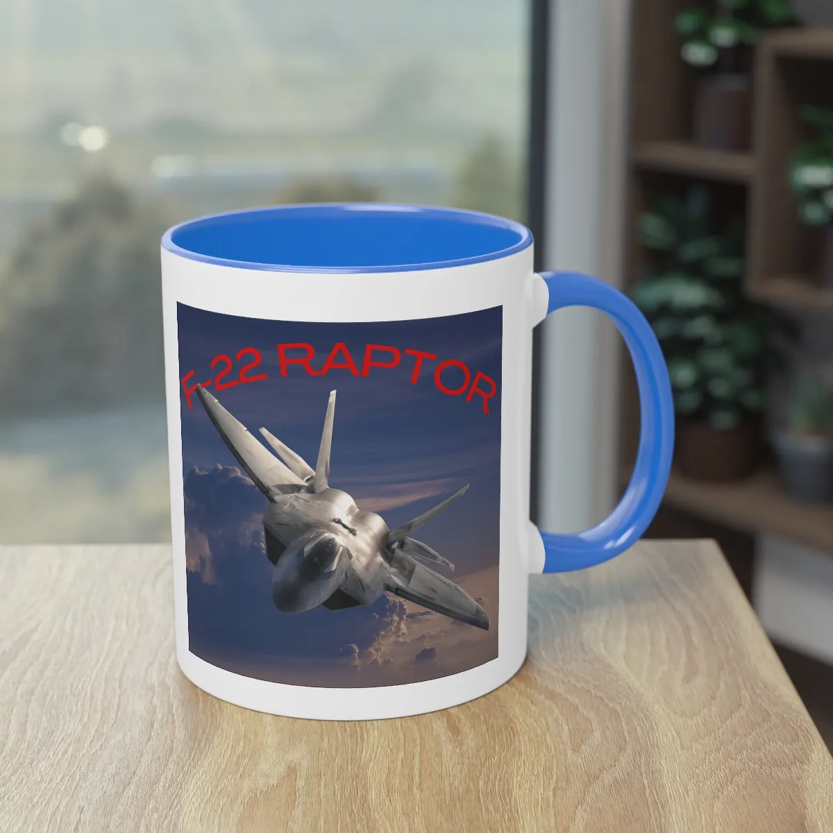Coffee Mug  ( F-22 RAPTOR 2 ) Military Style