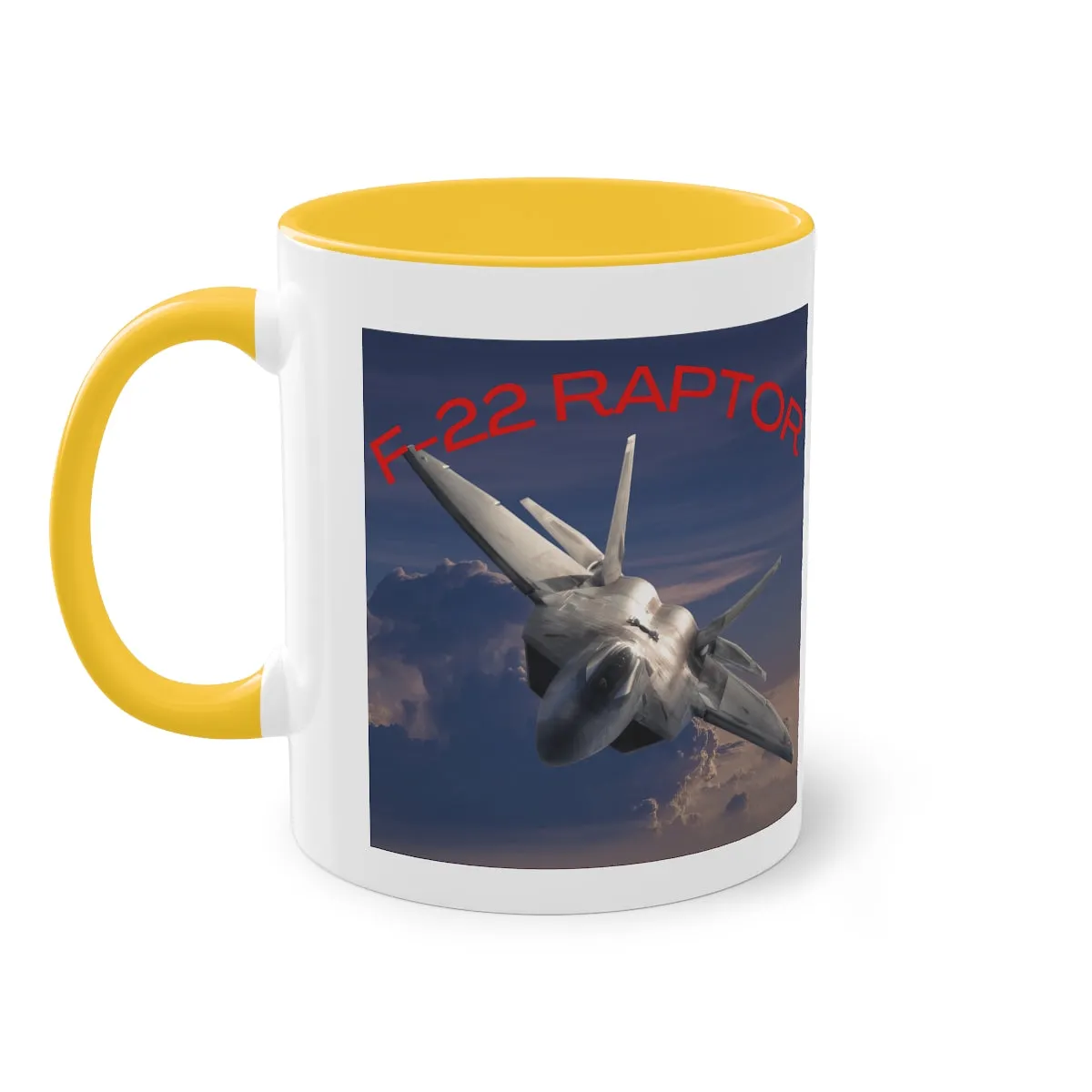 Coffee Mug  ( F-22 RAPTOR 2 ) Military Style