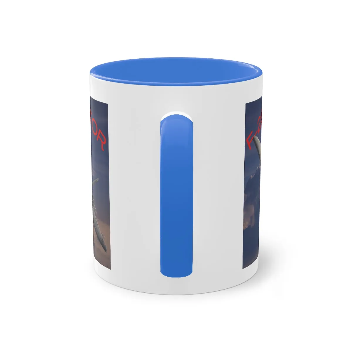 Coffee Mug  ( F-22 RAPTOR 2 ) Military Style