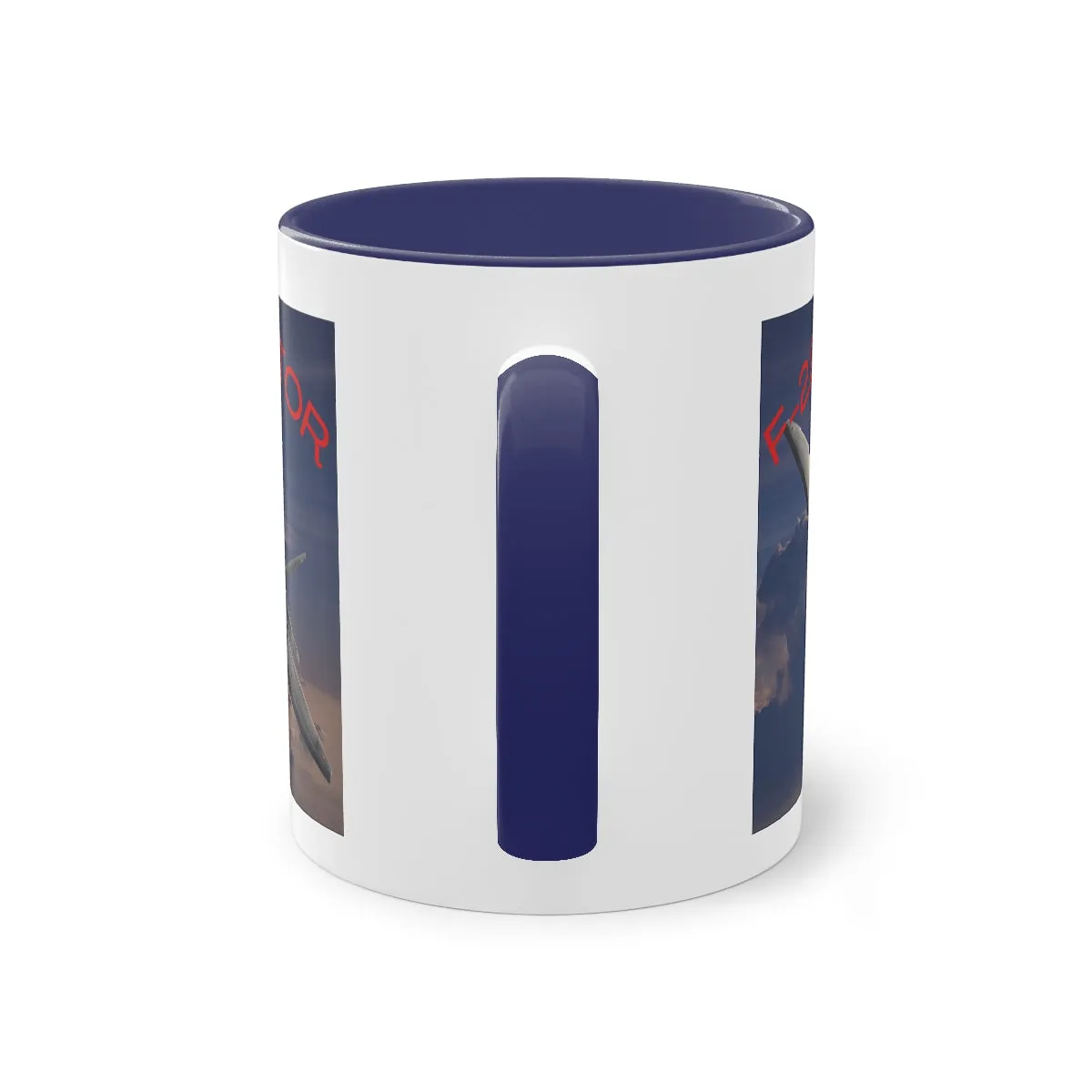 Coffee Mug  ( F-22 RAPTOR 2 ) Military Style