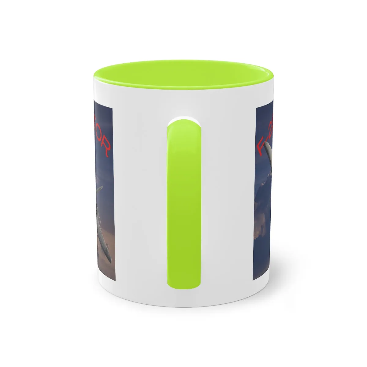 Coffee Mug  ( F-22 RAPTOR 2 ) Military Style