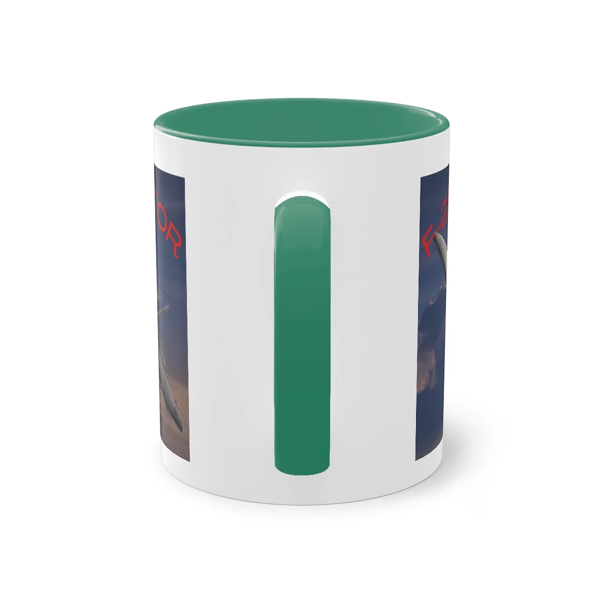 Coffee Mug  ( F-22 RAPTOR 2 ) Military Style