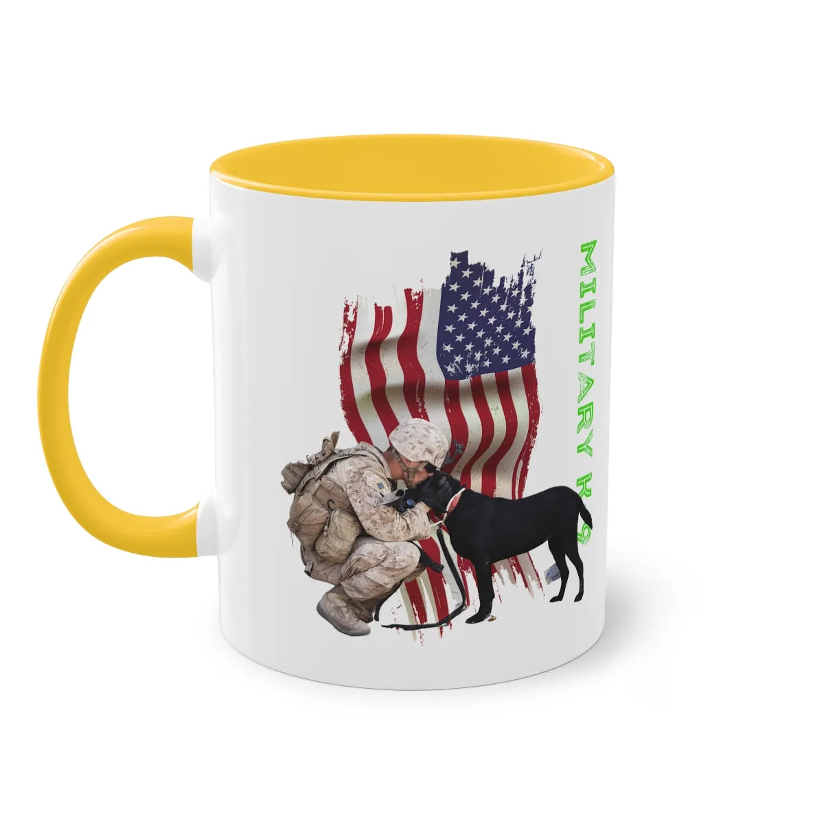 Coffee Mug  ( Military K-9 Unit ) Military Style