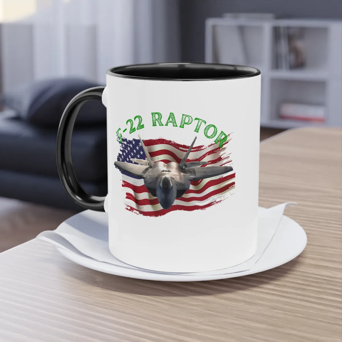Coffee Mug  ( Raptor ) Military Style