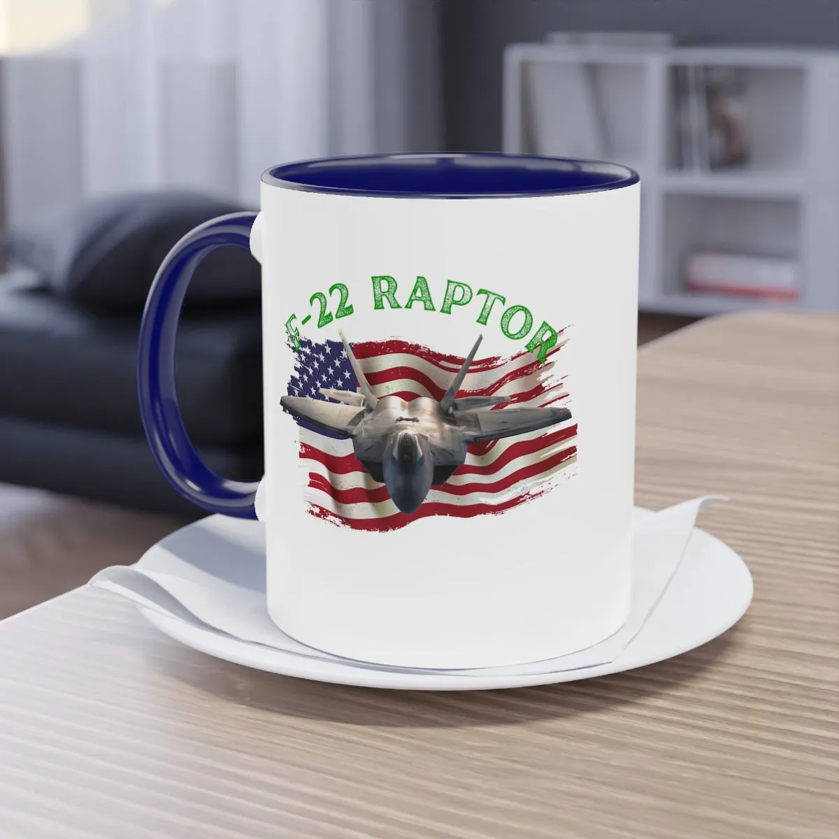 Coffee Mug  ( Raptor ) Military Style