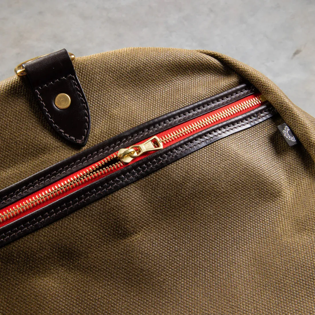 Croots Vintage Canvas Duffle Holdall