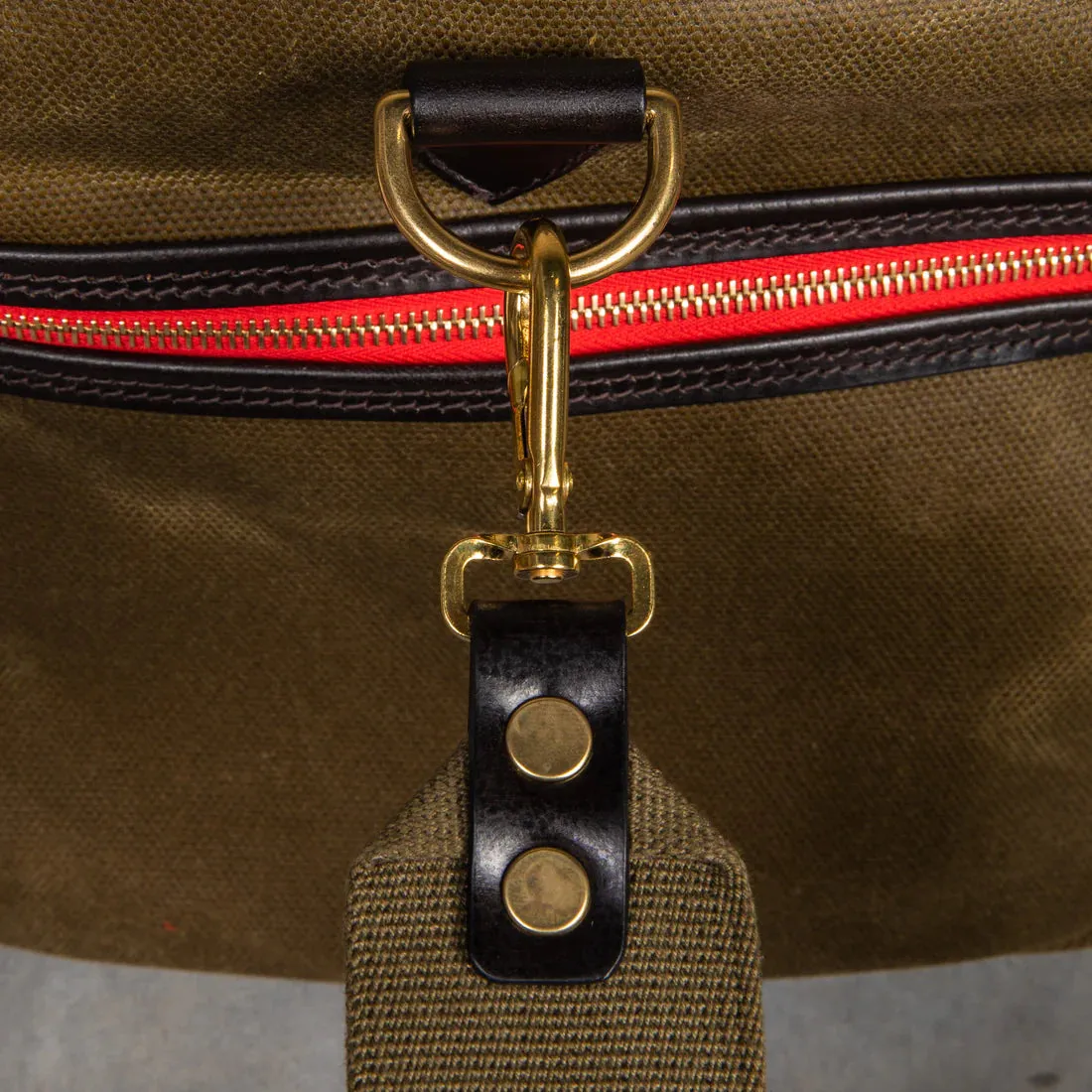 Croots Vintage Canvas Duffle Holdall