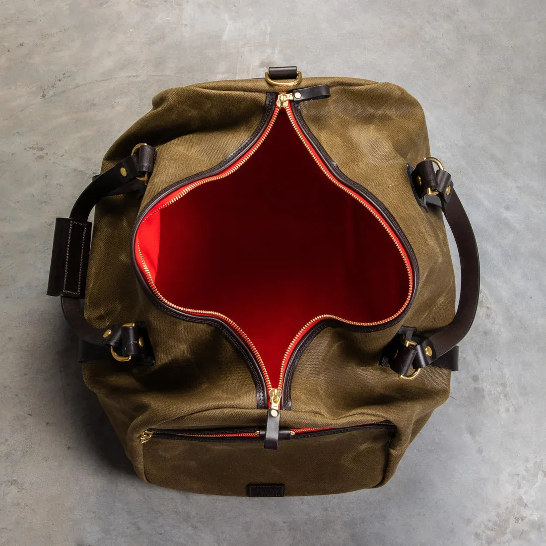 Croots Vintage Canvas Duffle Holdall