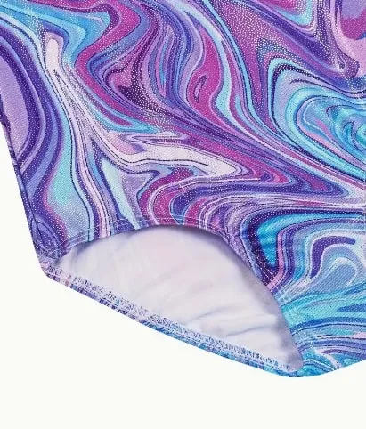 GB Value Purple Swirl Gym Suit PSW-24