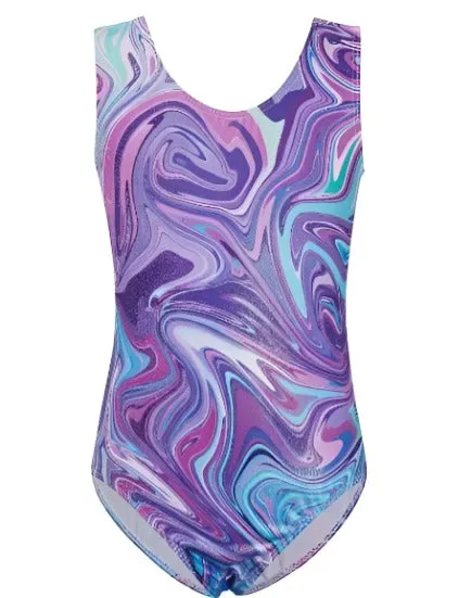 GB Value Purple Swirl Gym Suit PSW-24