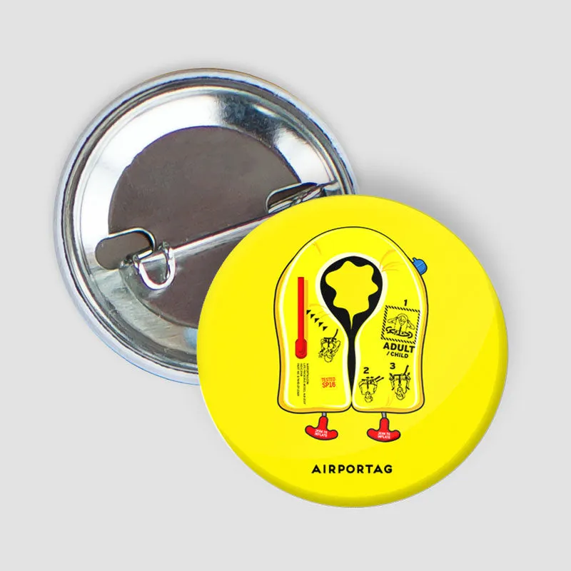 LIFE VEST ICON - BUTTON