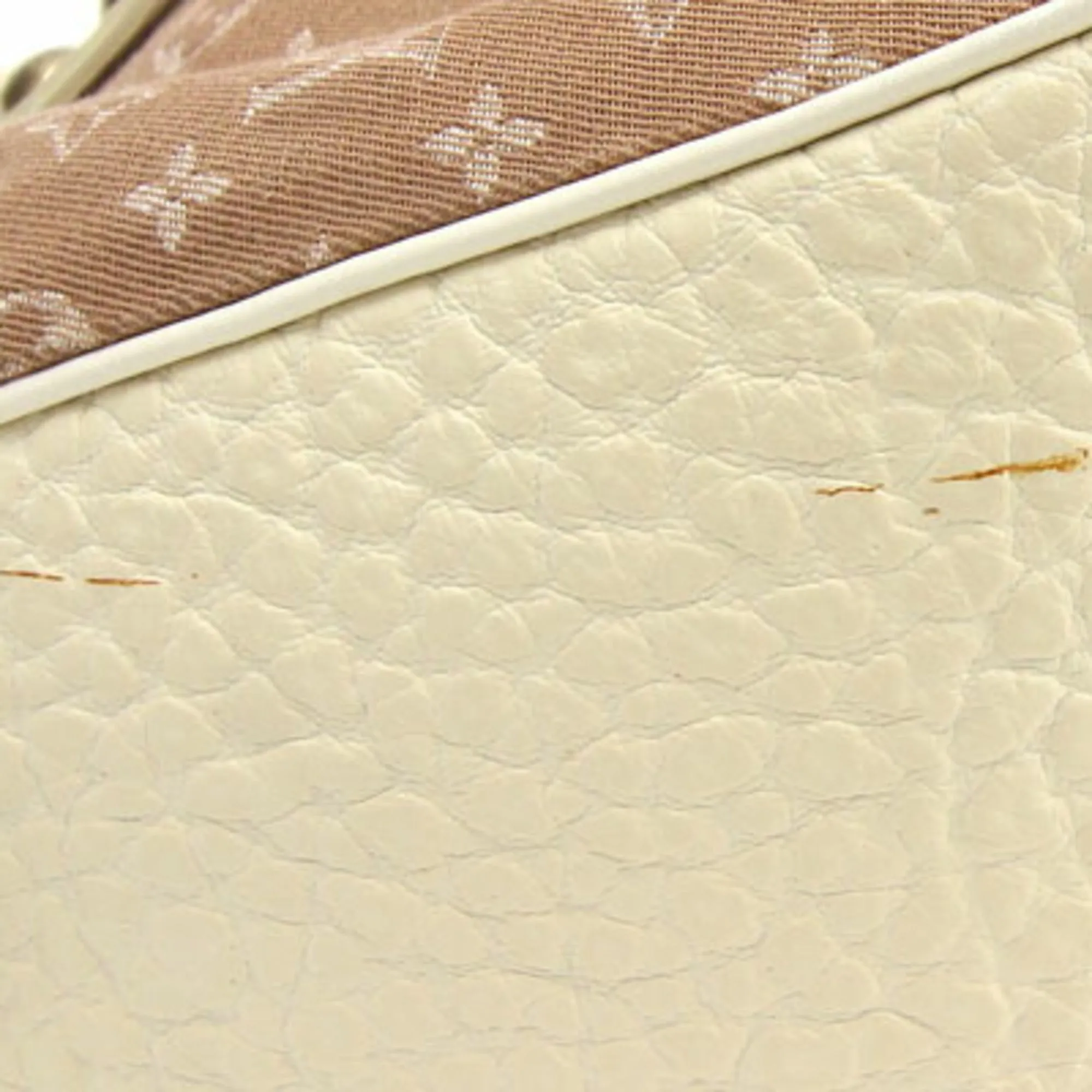 Louis Vuitton Handbag Monogram Mini Run Trapeze PM M40059 Camel Canvas Leather Ladies