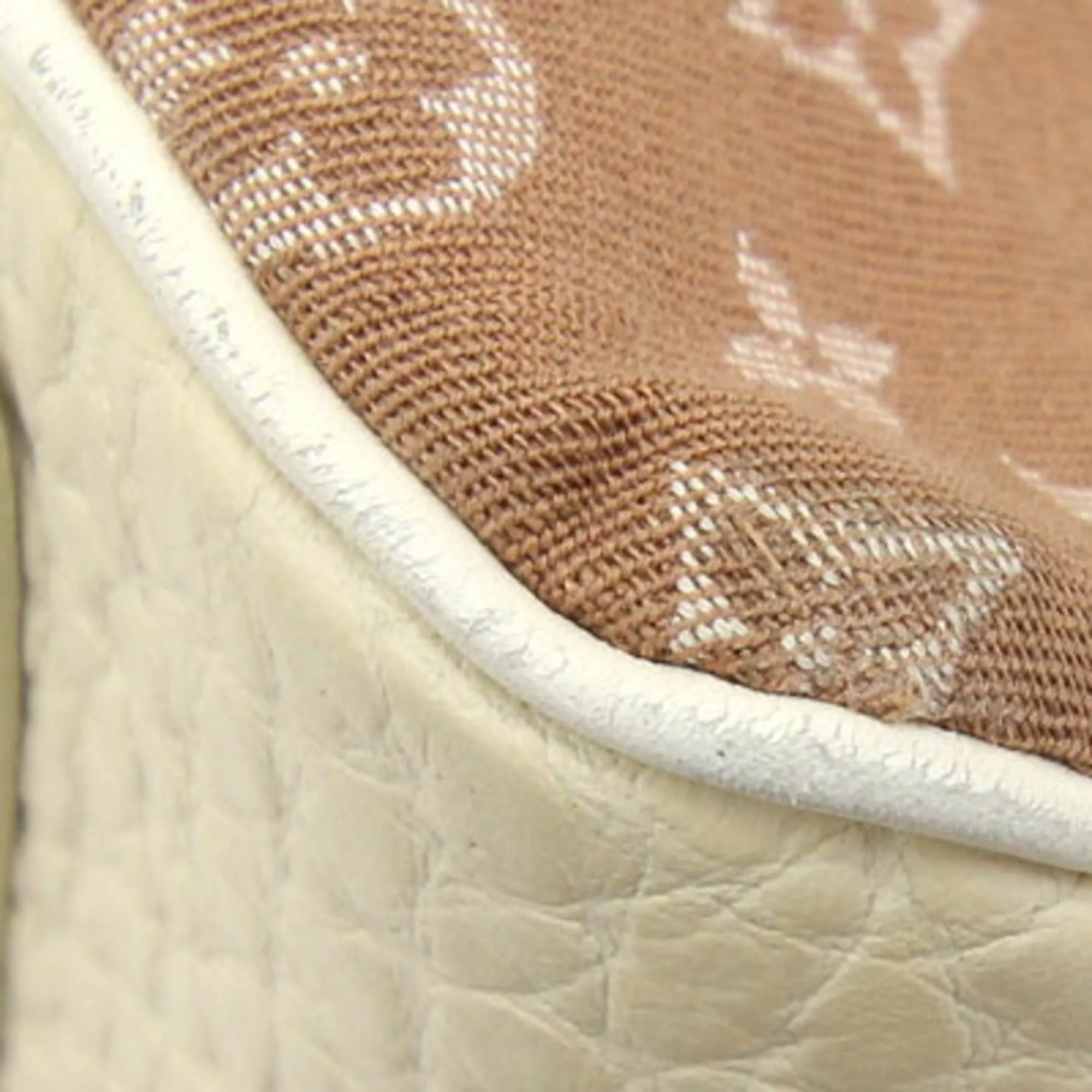 Louis Vuitton Handbag Monogram Mini Run Trapeze PM M40059 Camel Canvas Leather Ladies