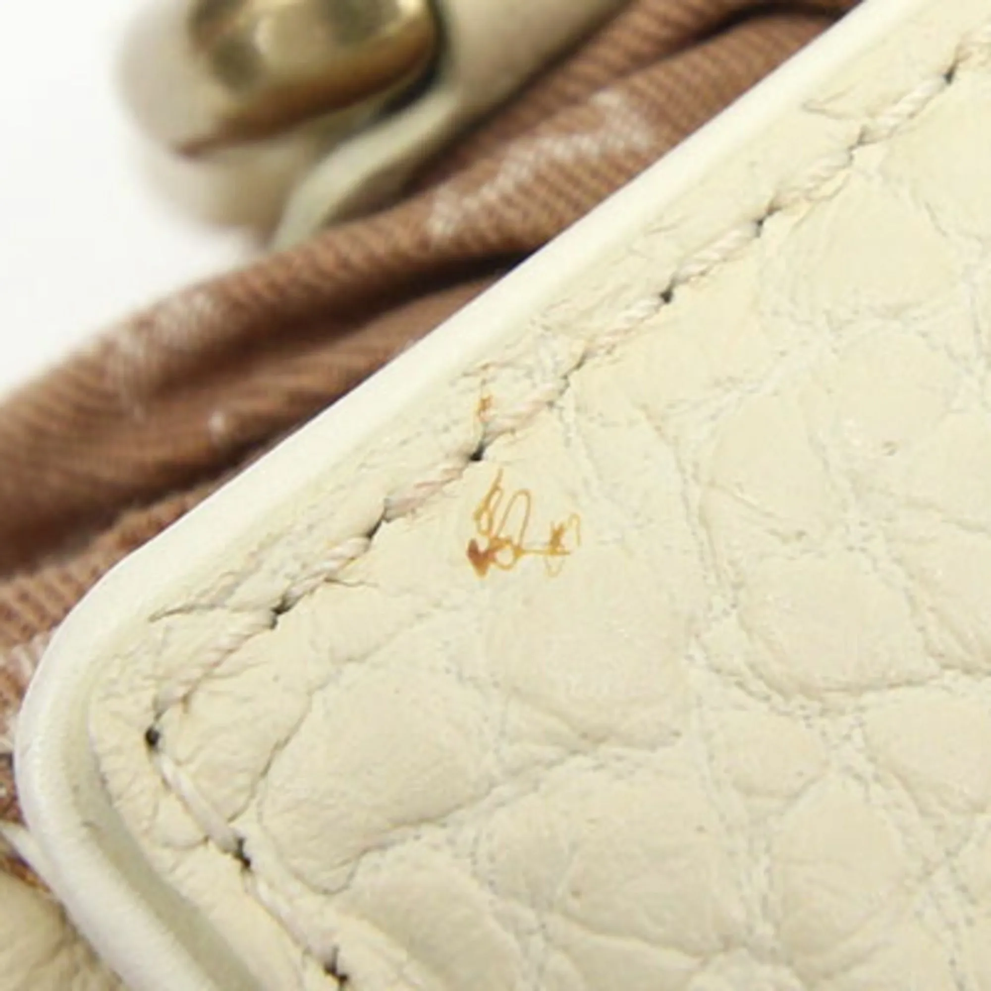 Louis Vuitton Handbag Monogram Mini Run Trapeze PM M40059 Camel Canvas Leather Ladies