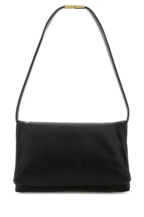 Marni Women Black Leather Prisma Shoulder Bag