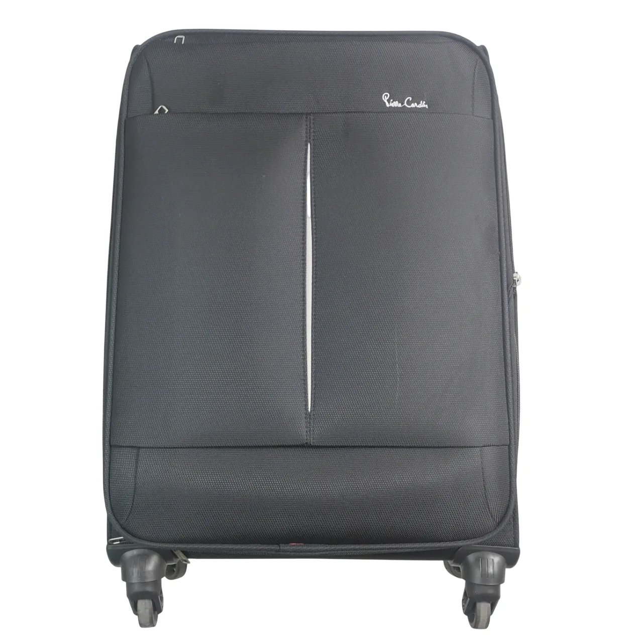 Pierre Cardin Ultra Light Black Trolley Travel Bag 24 inch