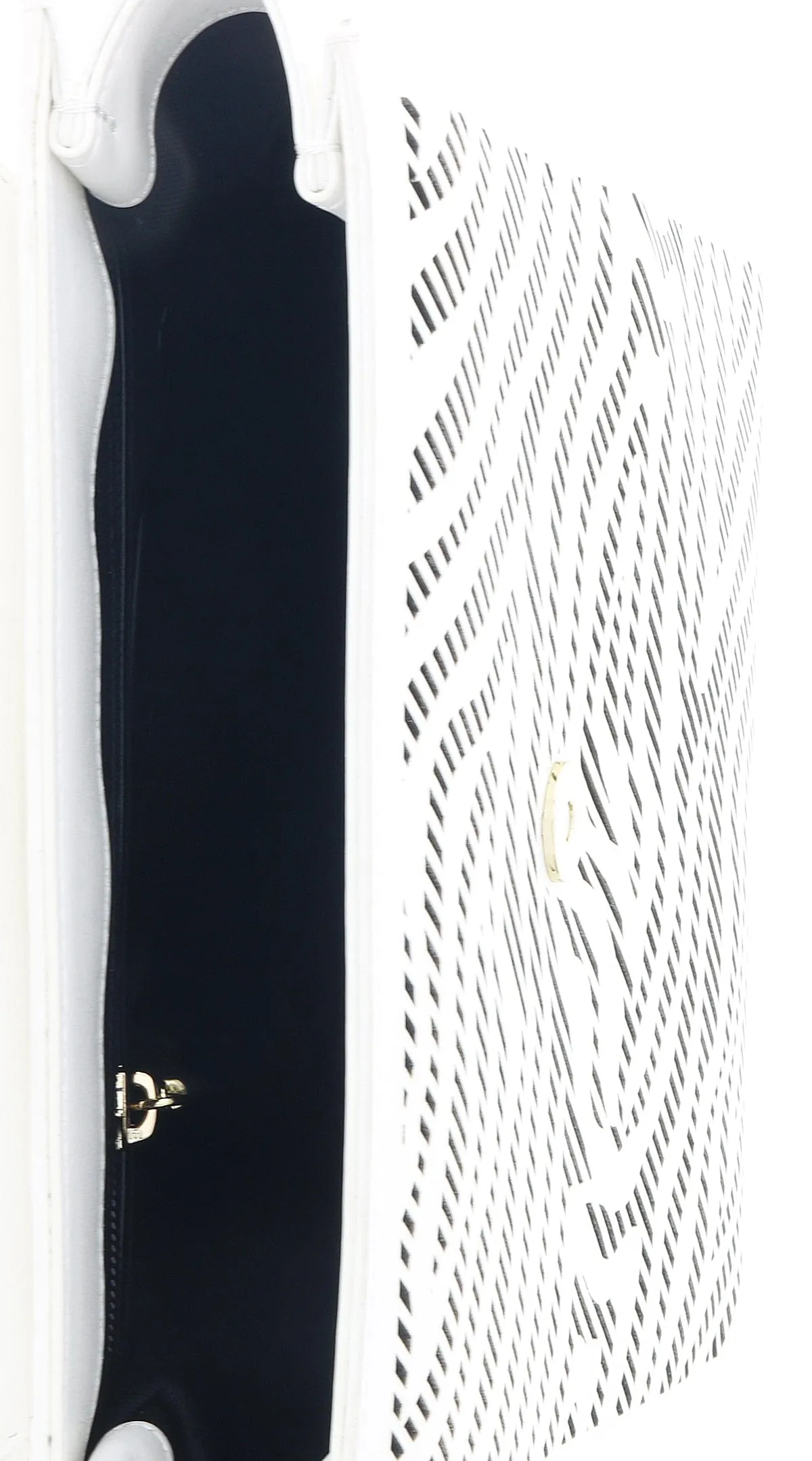Roberto Cavalli GQLPA2 B20 White/Black Audrey 004 Backpack