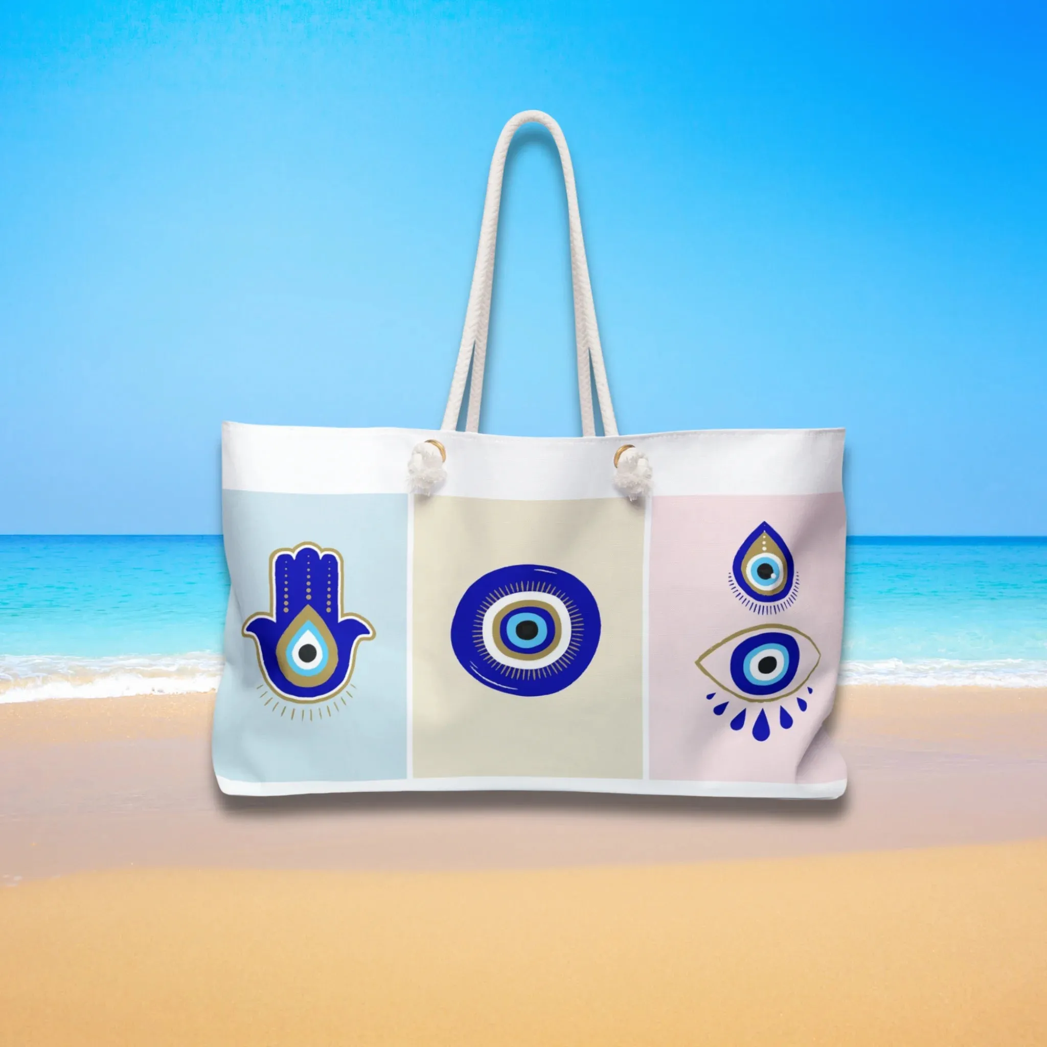 Safe From Harm Beach Bag