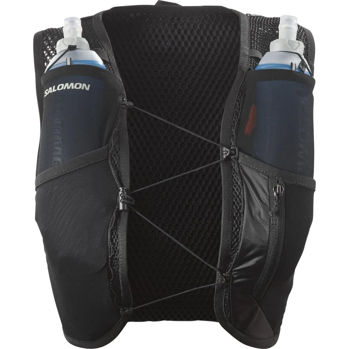 Salomon Women's Active Skin 4 Set Running Vest Black / Metal