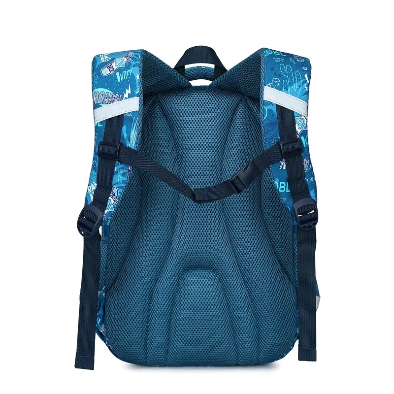 School Bags Child School Backpacks For Teenager Girls Boys Cartoon Dinosaur Backpack Lunch box With pencil Case