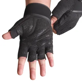 SKDK Super Fiber Widening Wristband Breathable Gym Fitness Gloves Crossfit  Weight Lifting Dumbbell Body Building Workout Gloves