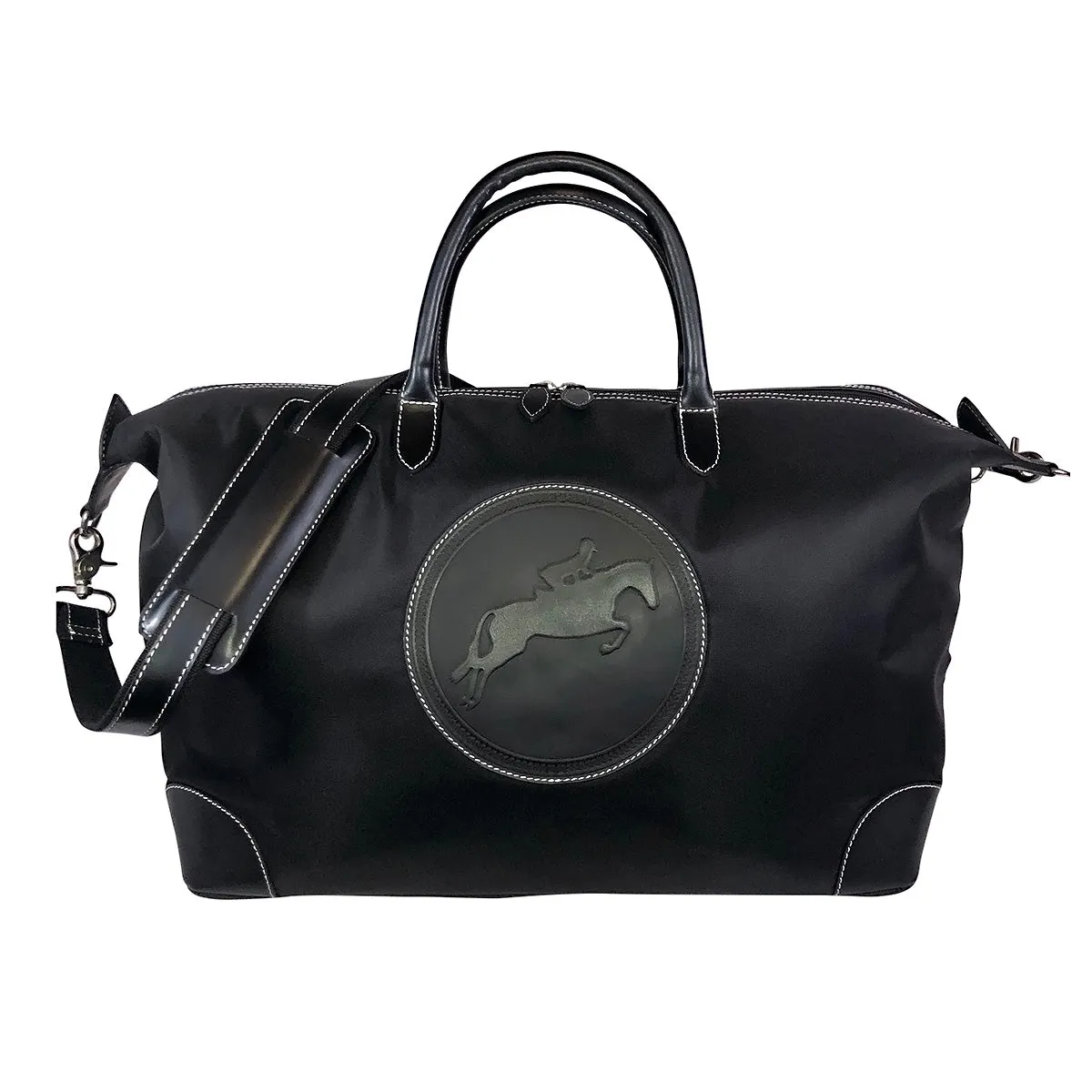 Tucker Tweed Equestrian Tryon Travel Overnight Bag