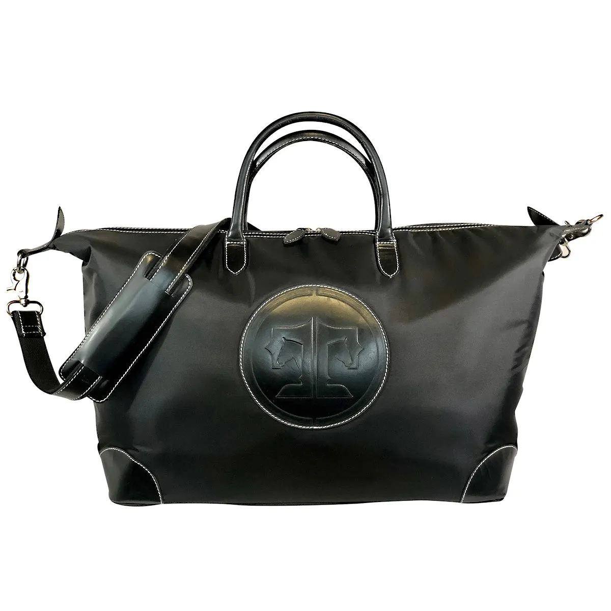 Tucker Tweed Equestrian Tryon Travel Overnight Bag