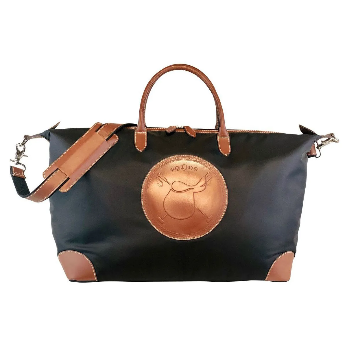 Tucker Tweed Equestrian Tryon Travel Overnight Bag