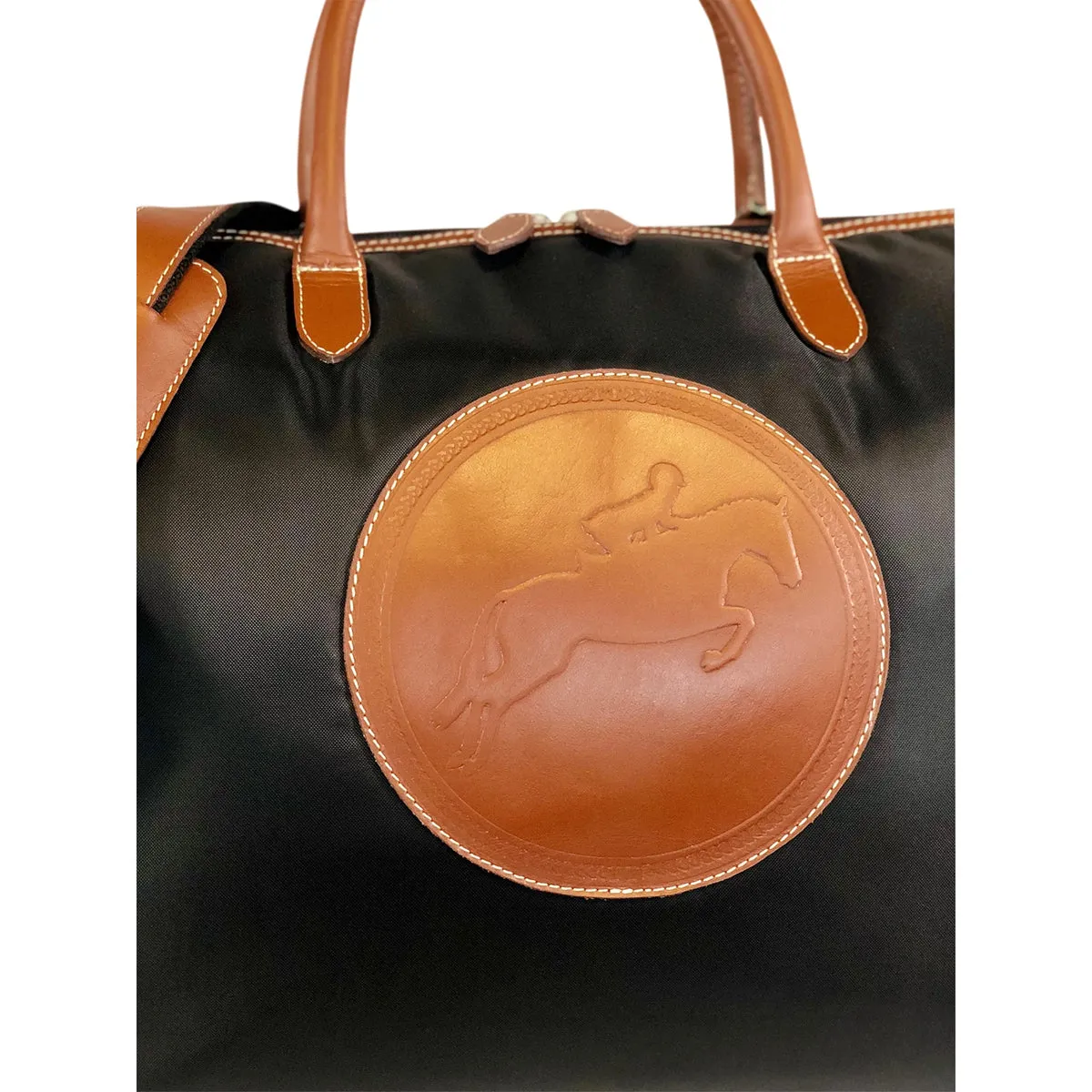 Tucker Tweed Equestrian Tryon Travel Overnight Bag