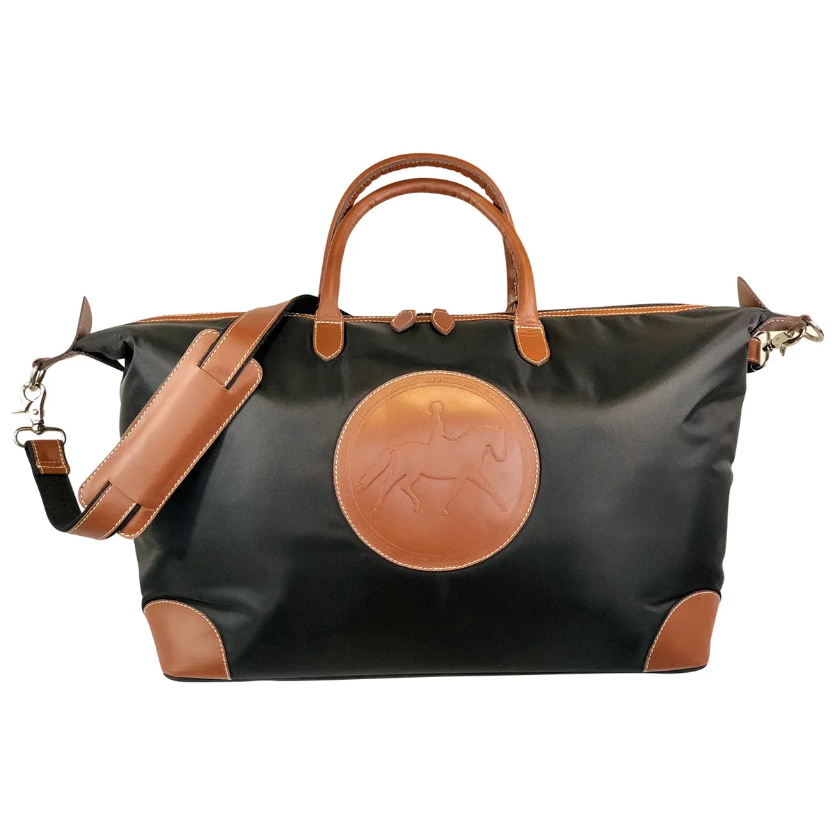 Tucker Tweed Equestrian Tryon Travel Overnight Bag
