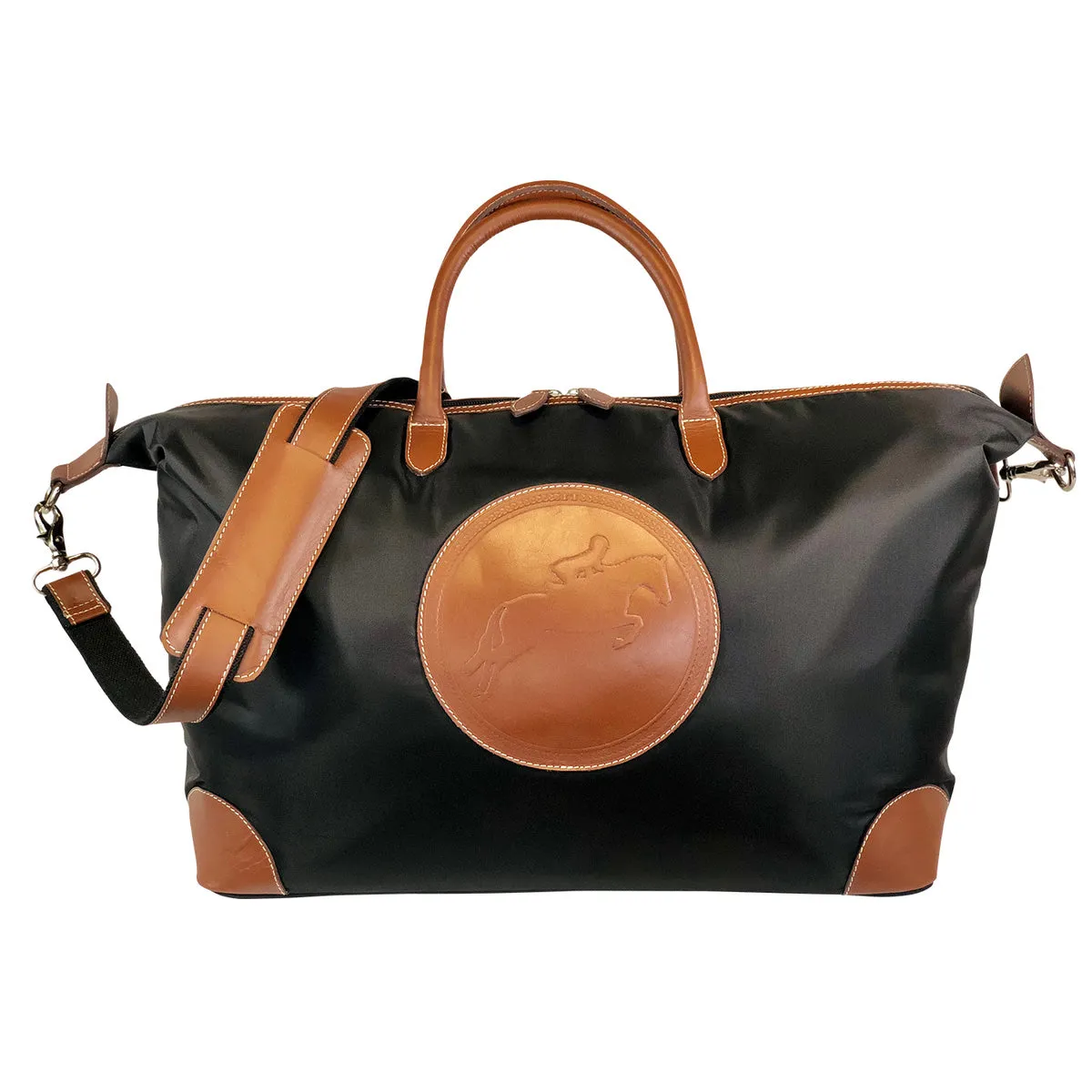 Tucker Tweed Equestrian Tryon Travel Overnight Bag