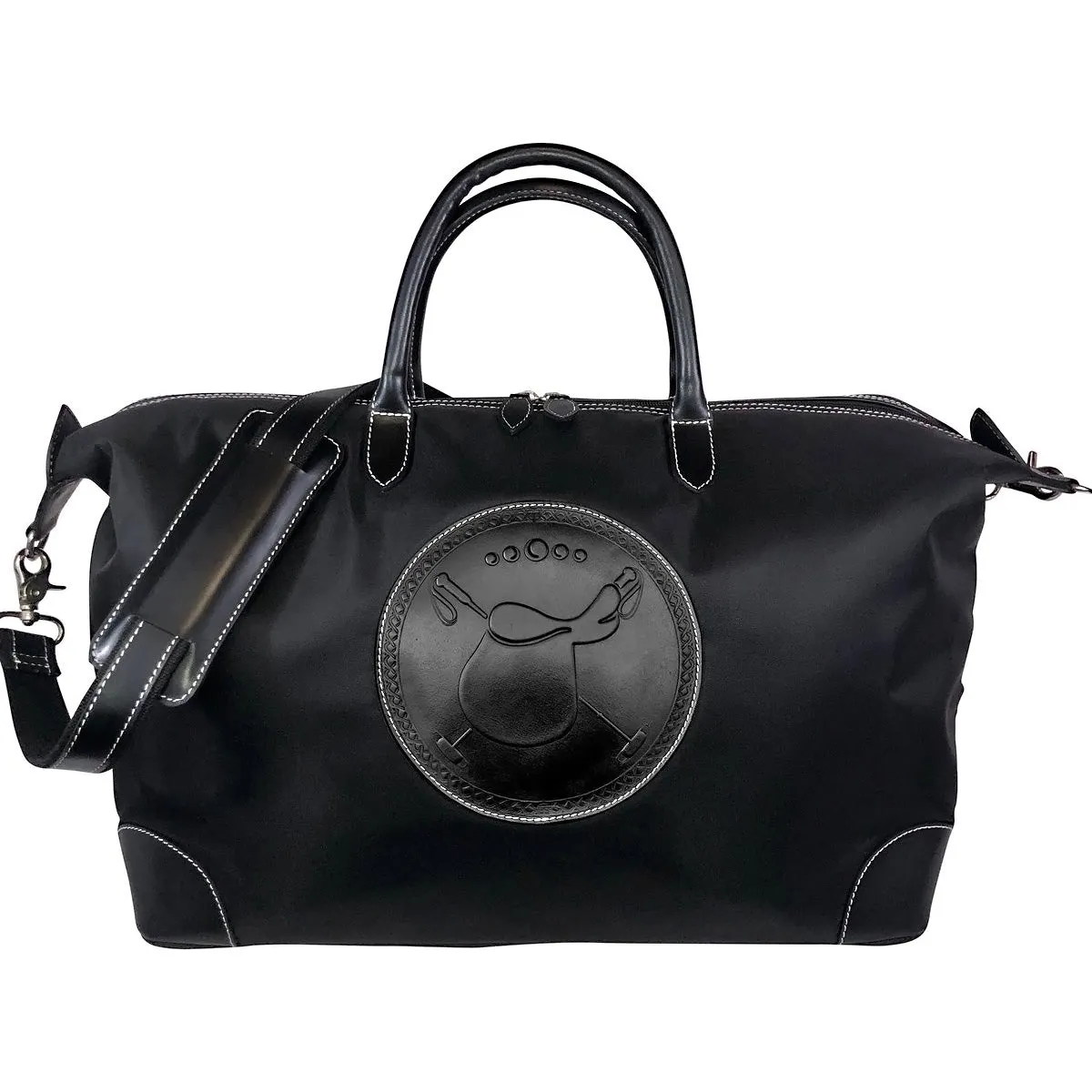Tucker Tweed Equestrian Tryon Travel Overnight Bag