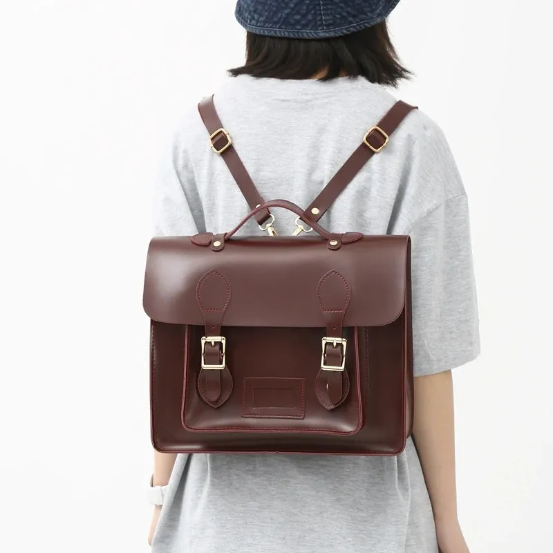 Uakiss Japanese JK Style Fashion Backpacks For Unisex Retro Shoulder Crossbody Messenger Bag Large Capacity Travel Rucksack Totes