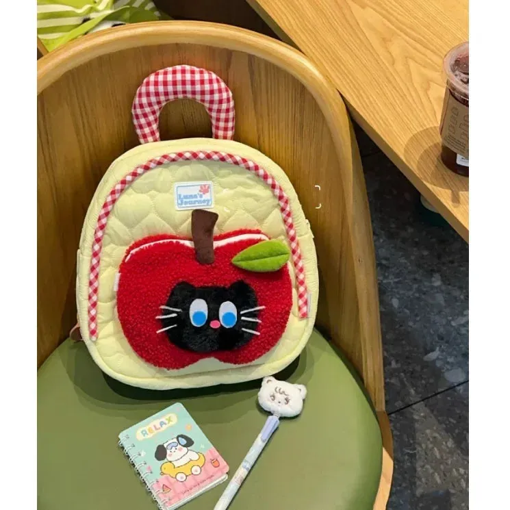 UAKISS  -  Kawaii Backpack Women Kawaii Design Korean Popular Bag Fashion 2024 Japanese Casual Versatile Backpacks for Ladies